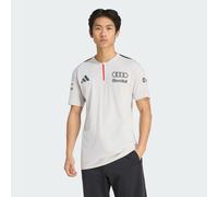 adidas Audi Formel 1 Team Mechaniker & Marketing Poloshirt Herren KE7324 - chalk pearl/iron met. XS