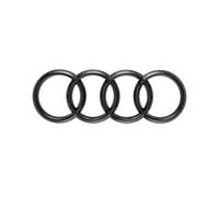 Audi Ringe in Schwarz A3 S3 8Y