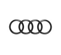 Audi Ringe in Schwarz Audi A4 S4 8W
