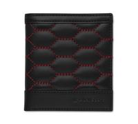 Audi Sport Minibörse Leder, Herren, schwarz-rot