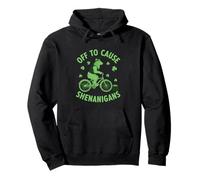 Auf dem Weg zum Golden Retriever zum St. Patrick's Day Pullover Hoodie