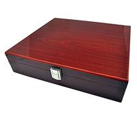 Aufbewahrungsbox 10 Uhren Uhrenbox 8-fach lackiert Palisander 10221