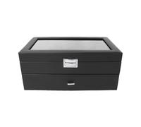 Aufbewahrungskoffer für Uhrendisplays, 2 Ebenen,