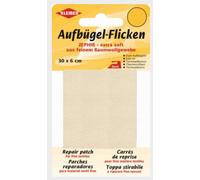 Aufbügel - Flicken 30 x 6 cm creme