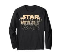 Aufgelöste Star Wars-Logo „Die letzten Jedi“ Langarmshirt