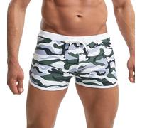 AuflöSende Badehose MäNner Badeboxer Herren Herren Boxershorts Microfaser Kurze Hosen Mit ReißVerschluss Badehose Herren Modern Badehosen Kurz Herren Badestrings MäNner Kurze Fitnesshose Herren