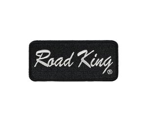 Aufnäher 4" Road King Relaunch Patch Schwarz Weiß ca. 10,2 x 5,1 cm ca. 10,2 x 5,1 cm schwarz weiß
