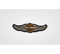 Aufnäher 8″ Bar & Shield Wings Patch Schwarz Orange Grau ca. 20,3 x 6,4 cm ca. 20,3 x 6,4 cm schwarz orange grau