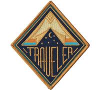 Aufnäher/Aufbügler „Traveler“ (ca. 9 cm), voll bestickt, von Karma Patch