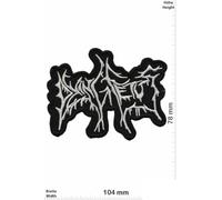 Aufnäher, Motiv: American Death Metal Band, bestickt, zum Aufbügeln