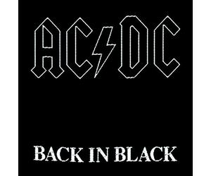 Aufnäher Patch - Ac/Dc Back In Black