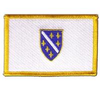 Aufnäher Patch Flagge Bosnien alt 1992-1998 - 8 x 6 cm