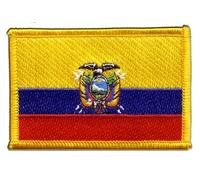 Aufnäher Patch Flagge Ecuador - 8 x 6 cm
