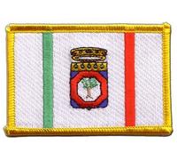 Aufnäher Patch Flagge Italien Apulien - 8 x 6 cm