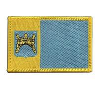 Aufnäher Patch Flagge Kroatien Gespanschaft Split-Dalmatien - 8 x 6 cm