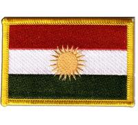 Aufnäher Patch Flagge Kurdistan - 8 x 6 cm