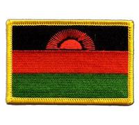 Aufnäher Patch Flagge Malawi - 8 x 6 cm
