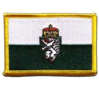 Aufnäher Patch Flagge Österreich Steiermark - 8 x 6 cm
