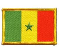 Aufnäher Patch Flagge Senegal - 8 x 6 cm