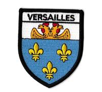 Aufnäher Versailles Patch Wappen bestickt Amoiries zum Aufbügeln