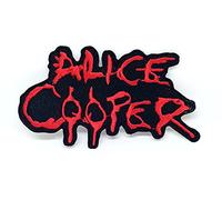 Aufnäher zum Aufbügeln oder Aufnähen, Motiv: Alice Cooper, Punk, Rock, Heavy Metal