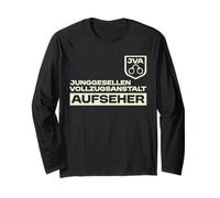 Aufseher JGA - Autorität JVA Langarmshirt