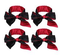 Augenbinde, Seide Augenmaske zum Schlafen 4 Stücke Schlafende Augenschäden Augenbinde Knie Decken für Schlafende Seide Tuch Augenabdeckung für Reisen, Nickerchen, Meditation 59.1x2.6in