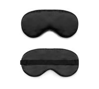 Augenmaske 1Pc Reine Seide Schlaf Natürliche Schlafen Augen Maske Auge Schatten Abdeckung Eye Patch Frauen Männer Weiche Tragbare Augenbinde reise(Color-2)