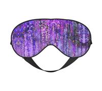Augenmaske mit Blumenmuster für ultimativen Schlafkomfort, verstellbar, atmungsaktiv und stilvoll, perfekt für Lichtempfindlichkeit, Schlaflosigkeit
