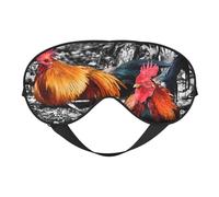 Augenmaske mit Huhn, doppelseitig, weich, verdunkelnd, für Nickerchen, Nachtschlaf, Augenmaske
