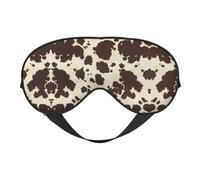 Augenmaske mit Kuh-Druck, doppelseitig, weich, Verdunkelung, Entspannung, Nulldruck, Nachtschlaf-Augenmaske