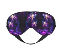 Augenmaske mit Schmetterlingsdruck, weiche Verdunkelungsmaske, Reise-Augenmaske, Seitenschläfer-Augenabdeckungen, Schlaf-Augenmaske für Männer und Frauen