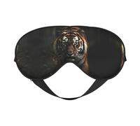 Augenmaske mit wilden Tieren, doppelseitig, weich, Verdunkelung, Augenmaske für Nickerchen, Nachtschlaf, Augenmaske