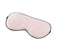 Augenmaske Schlafmaske aus natürlicher Maulbeerseide, weiche Augenbinde, Schlafaugenmaske for Reisen nach Hause, Schlafhilfe, Gesundheit, Eyeshade, Augenabdeckung(Pink)