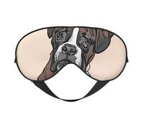 Augenmasken, verstellbare Schlafmaske, Augenabdeckung, Augenschutz, Schattenabdeckung zum Schlafen, Schichtarbeit,Hund Boxer