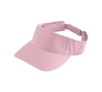 Augusta Sportswear Sport Twill Visier, Herren, Visor, Sport Twill Visor, Hellrosa Farbe, Einheitsgröße