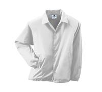 Augusta Sportswear Unisex Nylon Coach Jacke/liniert Größe L weiß