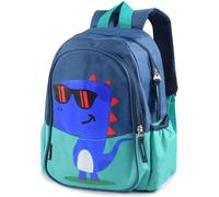 Auirshiky Kindergartenrucksack, Kinderrucksack Jungen Mädchen mit Cartoon Dinosaurier, Kleiner Freund Rucksack Kindergarten, Rucksack Kinder für Kita Kindergarten Kinder Ab 2-5 Jahren (Green)
