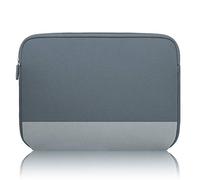 AULEEP Laptophülle aus Neopren, für Notebooks, Computer, Tablets, wasserabweisend, kompatibel mit Acer/Asus/Dell/Lenovo/HP (graue Nähte)
