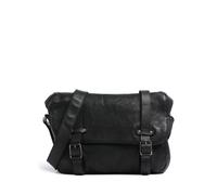 Aunts & Uncles Barbershop Anchor Kuriertasche schwarz, Leder, Herren