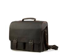 aunts & uncles Hunter Big Finn - Aktentasche 15" (vintage braun)