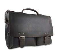 aunts & uncles Hunter Jack - Aktentasche 17" (vintage braun)