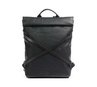 Aunts & Uncles Japan Yokohama Rolltop Rucksack schwarz, Baumwolle, Unisex, 10L