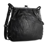 MRS. TEA CAKE Bügeltasche black smoke