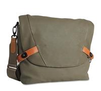 Aunts & Uncles Japan Sendai Kuriertasche olivgrün, Baumwolle, Damen