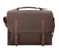 aunts & uncles The Workmates Big Fella Aktentasche Leder 39 cm Laptopfach braun