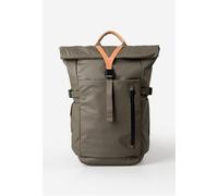 Aunts & Uncles Japan Tokachi Rolltop Rucksack taupe, recyceltes Nylon, Unisex