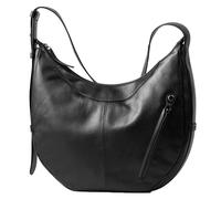 aunts & uncles Windflower Schultertasche Leder 36.5 cm schwarz