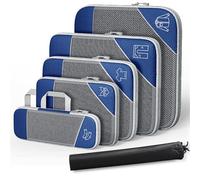 Aurenis PackMate - Die komprimierbare Tasche Koffer Aufbewahrungsset Komprimierbare Aufbewahrungsboxen für Koffer, Rucksäcke Handgepäck, Ideal für Reisen