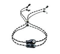Aurgiarme Verstellbares Keramik Fischperlen Armband Stil Schmuck Für Frauen Und Mädchen Vielseitiges Handgelenk Und Knöchel Accessoire Handgefertigtes Keramik Fisch Armband